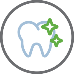 Restorative dental care icon